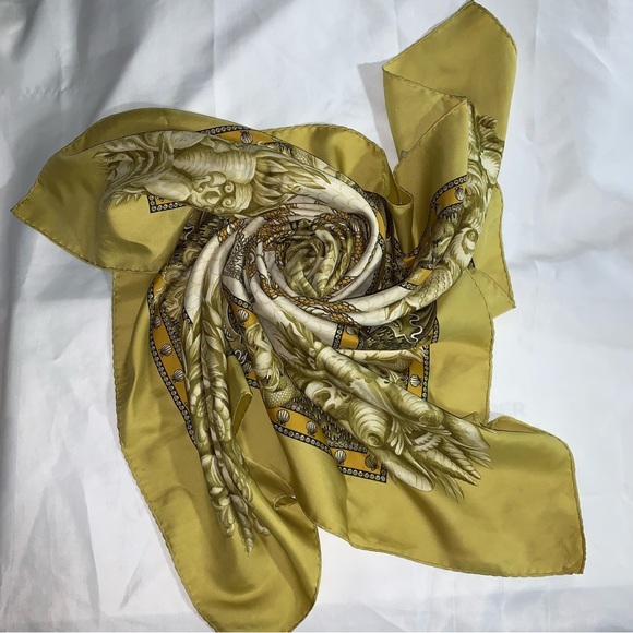 DOUBLE SIDED SCARF VERSAILLES SKY main image 1